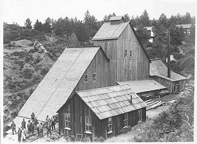 HelavetiaMine-1901 Black & White photo