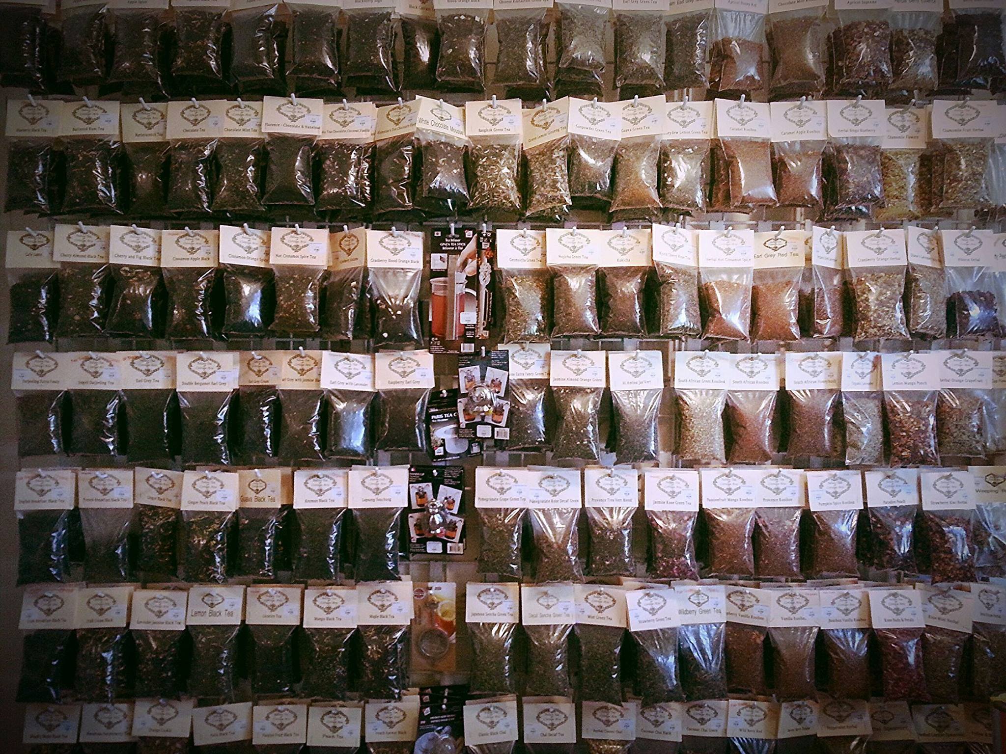 Teas for Sale at Julian Tea and Cottage Arts