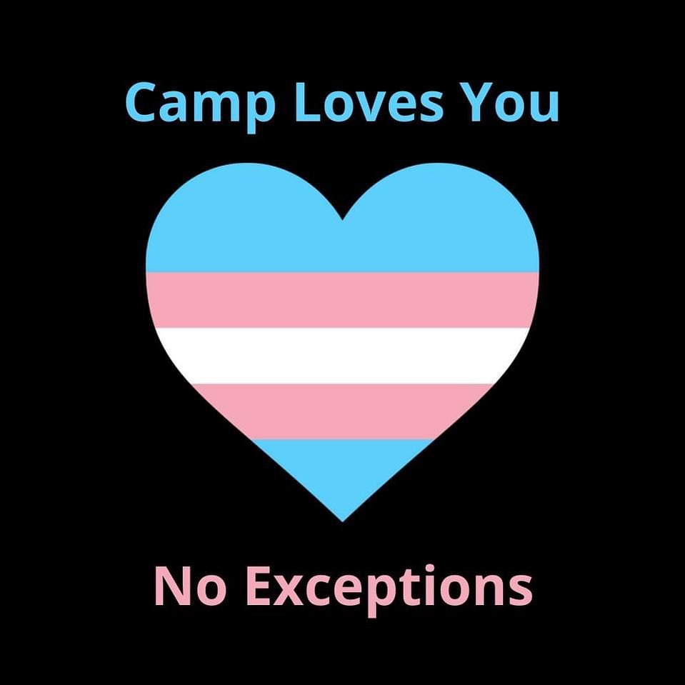 Camp Loves You No Exceptions Logo