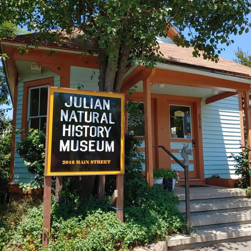 Julian Natural History Museum Store Front & Sign Photo