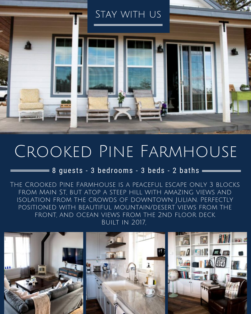 Crooked Pine Farm House Vacation Rental Flyer